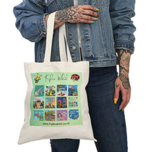 Load image into Gallery viewer, Kylie Welch Books Illustrated Tote Bag - Eco-Friendly Shopping & Travel Bag