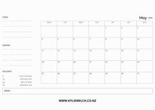 Load image into Gallery viewer, My Kiwi Garden 2026 Calendar