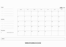 Load image into Gallery viewer, My Kiwi Garden 2026 Calendar