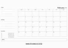 Load image into Gallery viewer, My Kiwi Garden 2026 Calendar