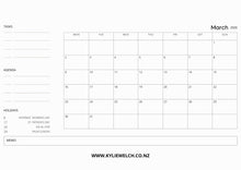 Load image into Gallery viewer, My Kiwi Garden 2026 Calendar