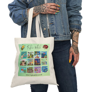 Kylie Welch Books Illustrated Tote Bag - Eco-Friendly Shopping & Travel Bag