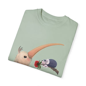 Kia Ora Kiwi Garden Unisex T-shirt | Cute Animal Design | Perfect Gift for Nature Lovers