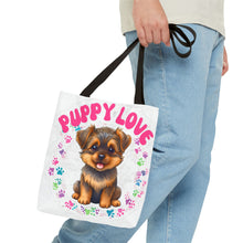 Load image into Gallery viewer, Cute Puppy Love Tote Bag - Perfect for Dog Lovers
