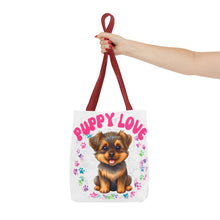 Load image into Gallery viewer, Cute Puppy Love Tote Bag - Perfect for Dog Lovers
