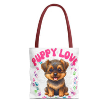 Load image into Gallery viewer, Cute Puppy Love Tote Bag - Perfect for Dog Lovers
