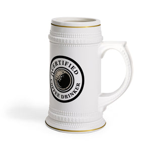 "Certified Coffee Drinker" Large Mug