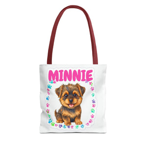 "I love my human" Custom Tote Bag