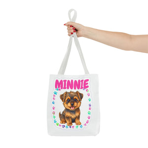 "I love my human" Custom Tote Bag