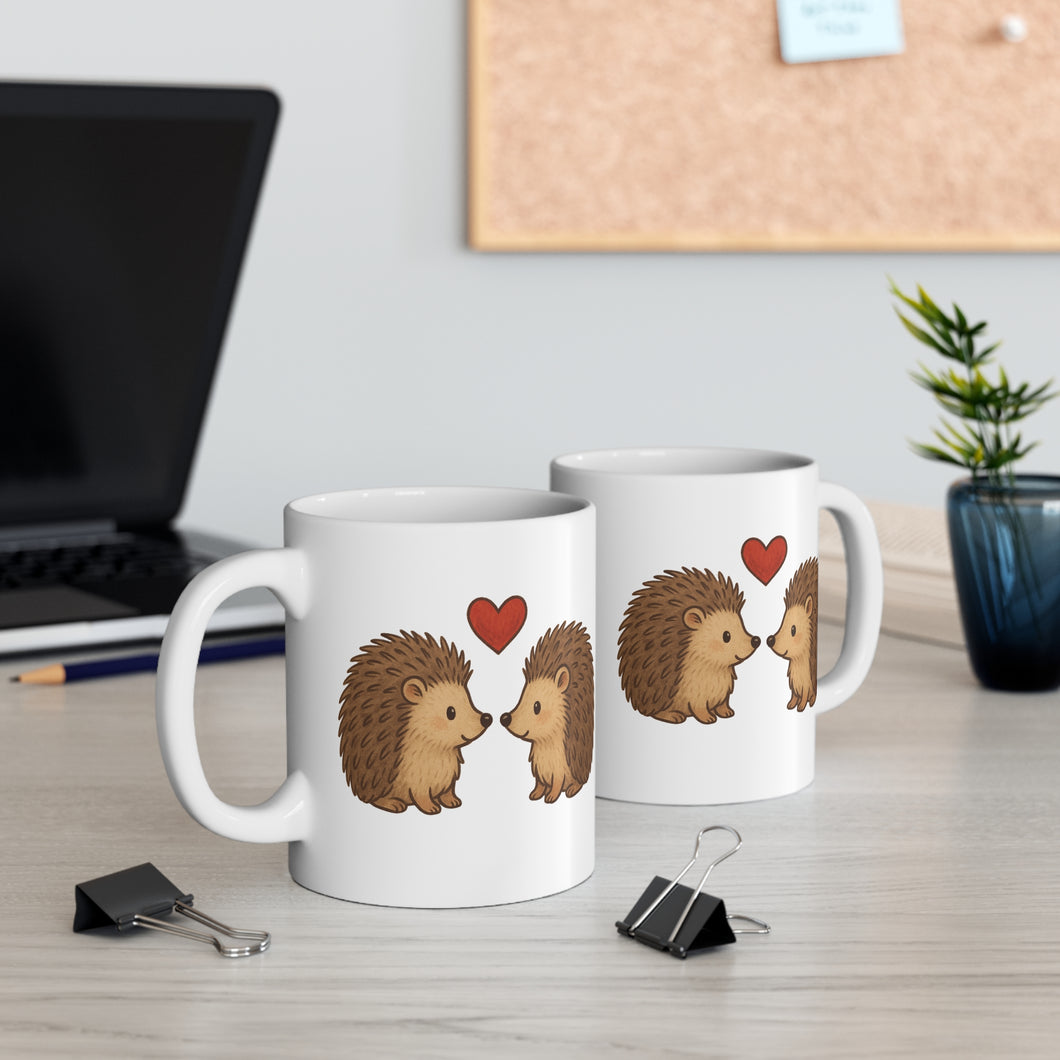 Adorable Hedgehog Love Mug
