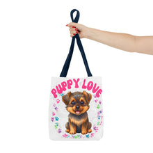 Load image into Gallery viewer, Cute Puppy Love Tote Bag - Perfect for Dog Lovers
