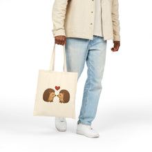 Load image into Gallery viewer, Adorable Hedgehog Love Tote bag
