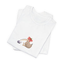 Load image into Gallery viewer, My Kiwi Garden T-Shirt with Kiwi and Hedgehog Design
