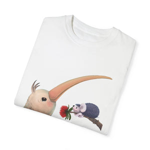 Kia Ora Kiwi Garden Unisex T-shirt | Cute Animal Design | Perfect Gift for Nature Lovers