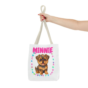 "I love my human" Custom Tote Bag