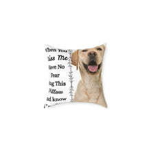 Load image into Gallery viewer, Dog Memorial Cushion, &#39;When You Miss Me&#39; Pillow, Comfort Gift for Pet Lovers, Home Decor, Sympathy Gift, Dog Lover Gift
