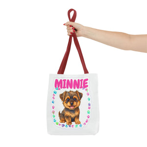 "I love my human" Custom Tote Bag