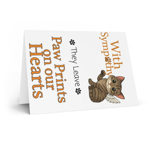 Sympathy Cards for Cat Pet Loss