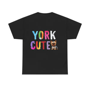 "York Cute" Unisex Heavy Cotton Tee