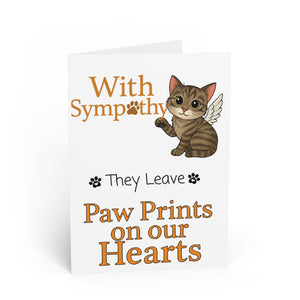 Sympathy Cards for Cat Pet Loss