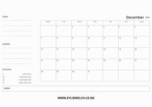 Load image into Gallery viewer, My Kiwi Garden 2026 Calendar
