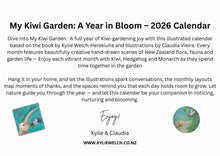 Load image into Gallery viewer, My Kiwi Garden 2026 Calendar
