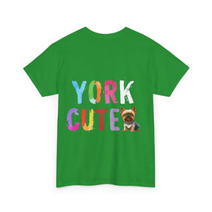 "York Cute" Unisex Heavy Cotton Tee