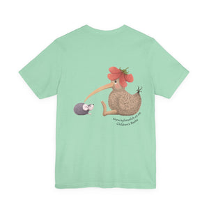 My Kiwi Garden T-Shirt with Kiwi and Hedgehog Design