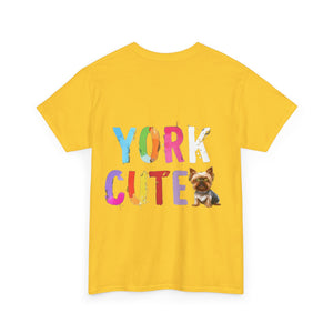 "York Cute" Unisex Heavy Cotton Tee