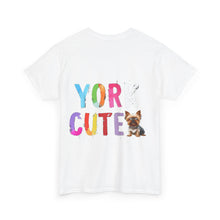 Load image into Gallery viewer, &quot;York Cute&quot; Unisex Heavy Cotton Tee
