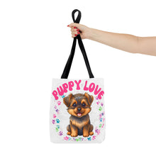 Load image into Gallery viewer, Cute Puppy Love Tote Bag - Perfect for Dog Lovers
