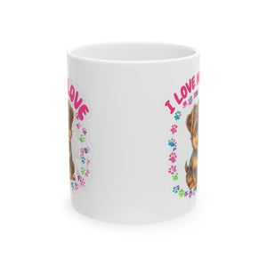 "I Love My Human" - Custom Mug