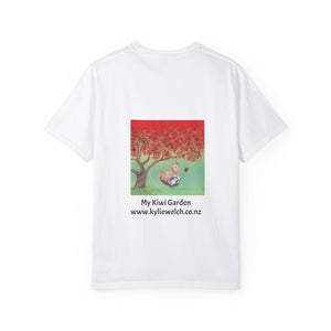 Kia Ora Kiwi Garden Unisex T-shirt | Cute Animal Design | Perfect Gift for Nature Lovers