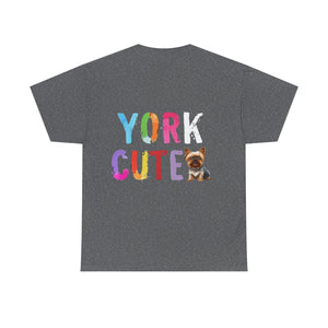 "York Cute" Unisex Heavy Cotton Tee