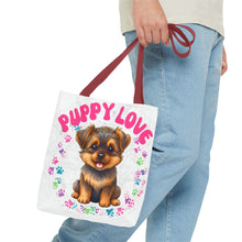 Load image into Gallery viewer, Cute Puppy Love Tote Bag - Perfect for Dog Lovers
