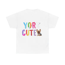 Load image into Gallery viewer, &quot;York Cute&quot; Unisex Heavy Cotton Tee
