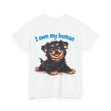 Load image into Gallery viewer, &quot;I Own My Human&quot; - Custom Cotton Tee
