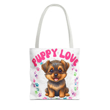 Load image into Gallery viewer, Cute Puppy Love Tote Bag - Perfect for Dog Lovers
