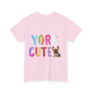 "York Cute" Unisex Heavy Cotton Tee