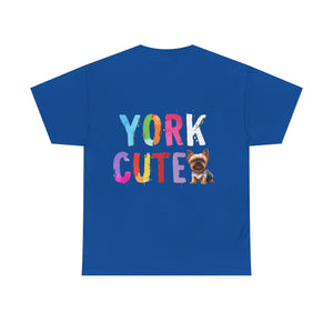 "York Cute" Unisex Heavy Cotton Tee