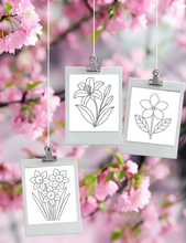 Load image into Gallery viewer, Dementia Friendly NZ Flowers Colouring Book
