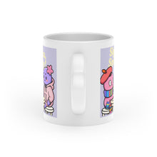 Load image into Gallery viewer, “Sipping Tea, Spilling Joy” Mug
