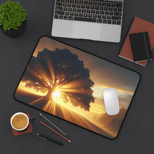 Load image into Gallery viewer, Serene Tree Sunset Desk Mat - Eco-Friendly Office Decor
