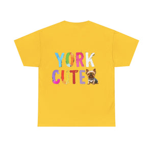 "York Cute" Unisex Heavy Cotton Tee