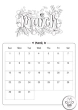 Load image into Gallery viewer, 2026 Colouring Wall Calendar
