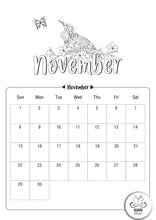 Load image into Gallery viewer, 2026 Colouring Wall Calendar

