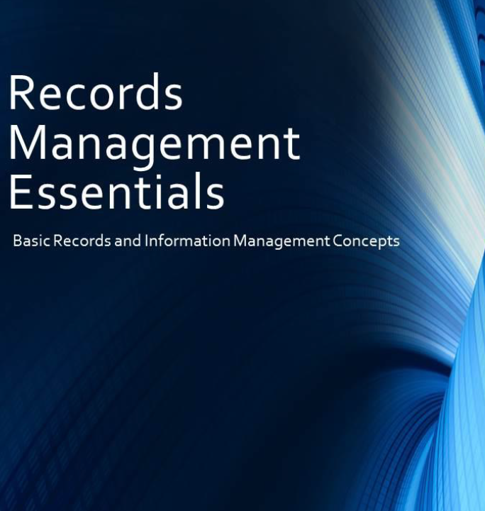 Records Management Essentials Workbook