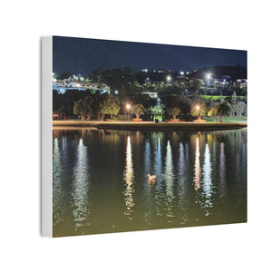 Porirua Views - Matt Canvas Print - Portrait